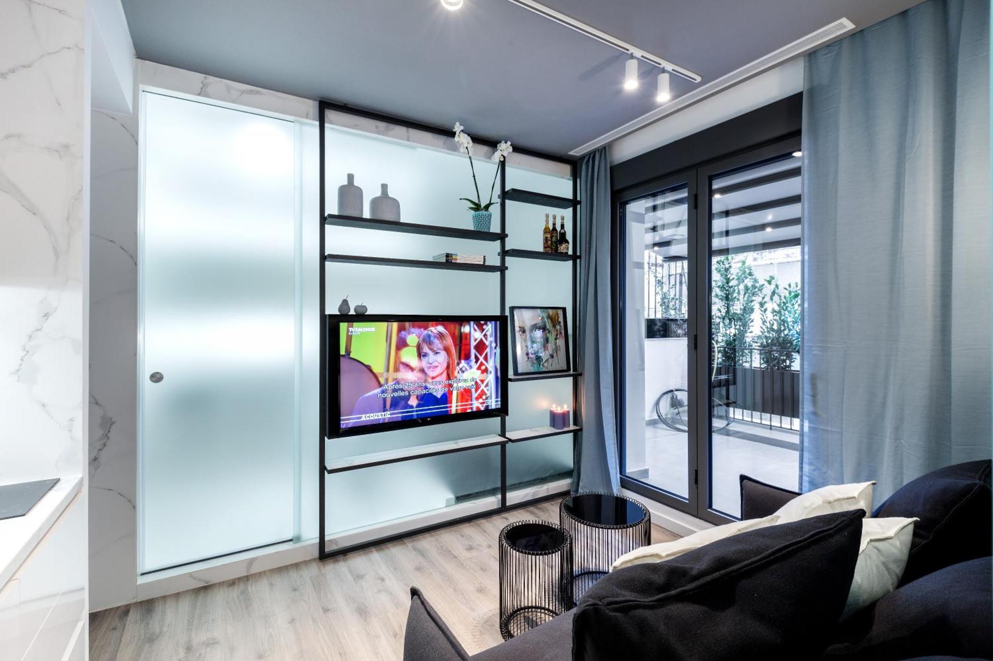 One-Bedroom Apartment Balcony